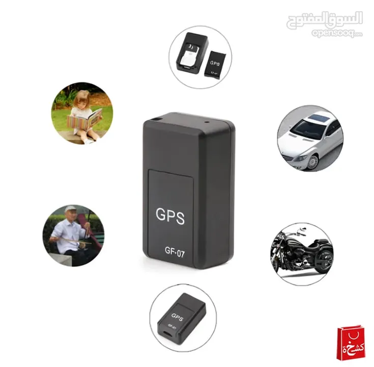 GPS gf-07 Mini GPS Car Tracker GPS Locator - جهاز التعقب