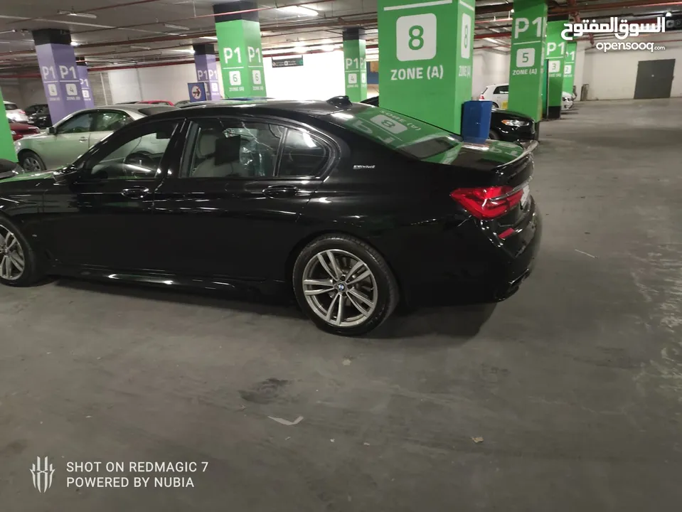 سيارة bmw740 sport plugin 2018