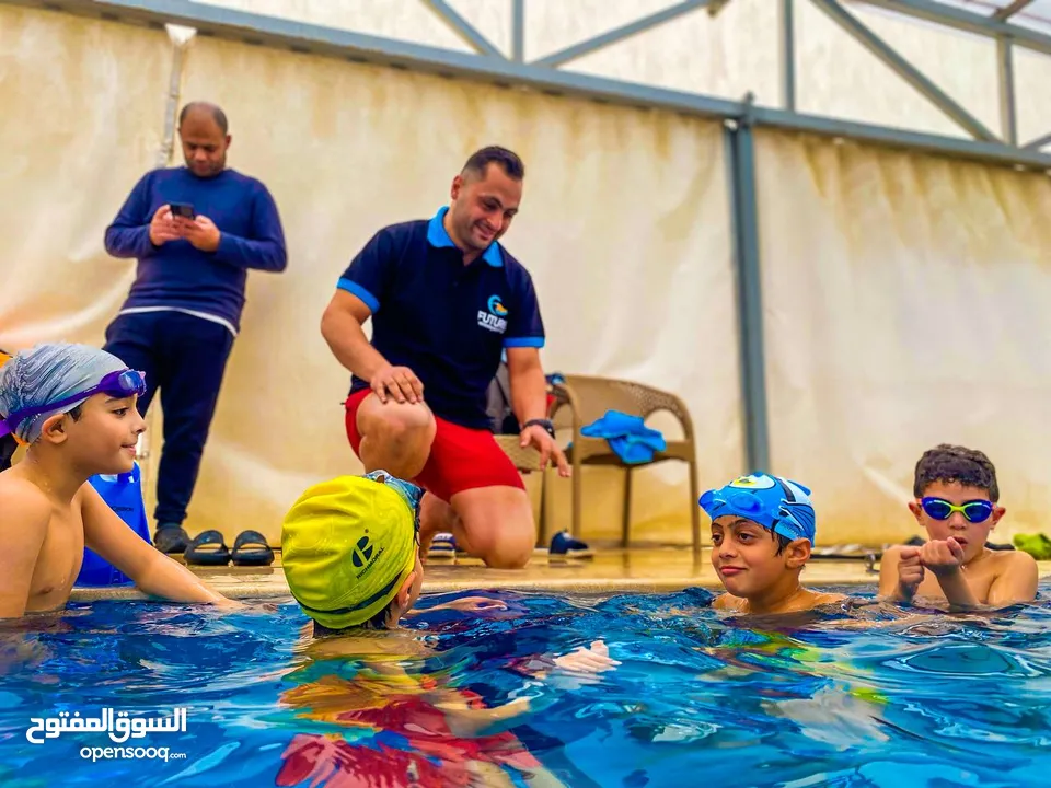 استمتع بتعلم السباحة  التدريب الخاص                               Enjoy learning swimming