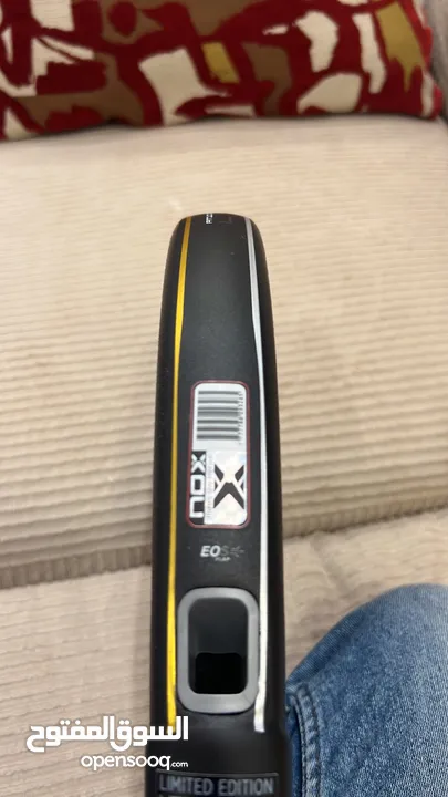 NOX AT10 genius 18K 2025 LIMITED    Padel مضرب بادل مستعمل مرة واحدةEDITION