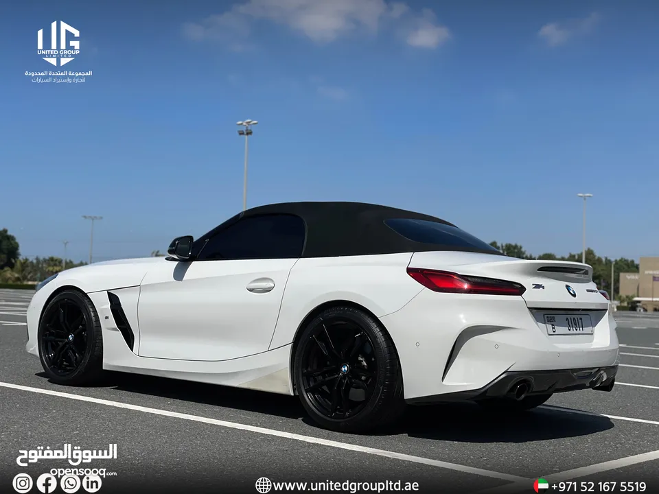 بي ام دبليو Z4 Sdrive30i 2.0L " 2020 " مواصفات خليجية