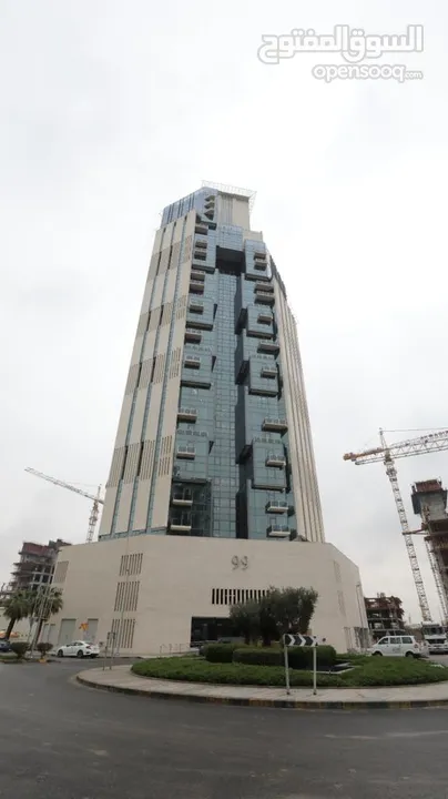 برج 99 شقة سكنية فى ضاحية حصة المبارك