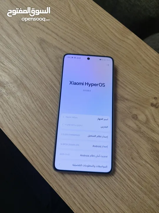 جهاز شاومي 14Tpro مستعمل بحالة ممتازة جداً