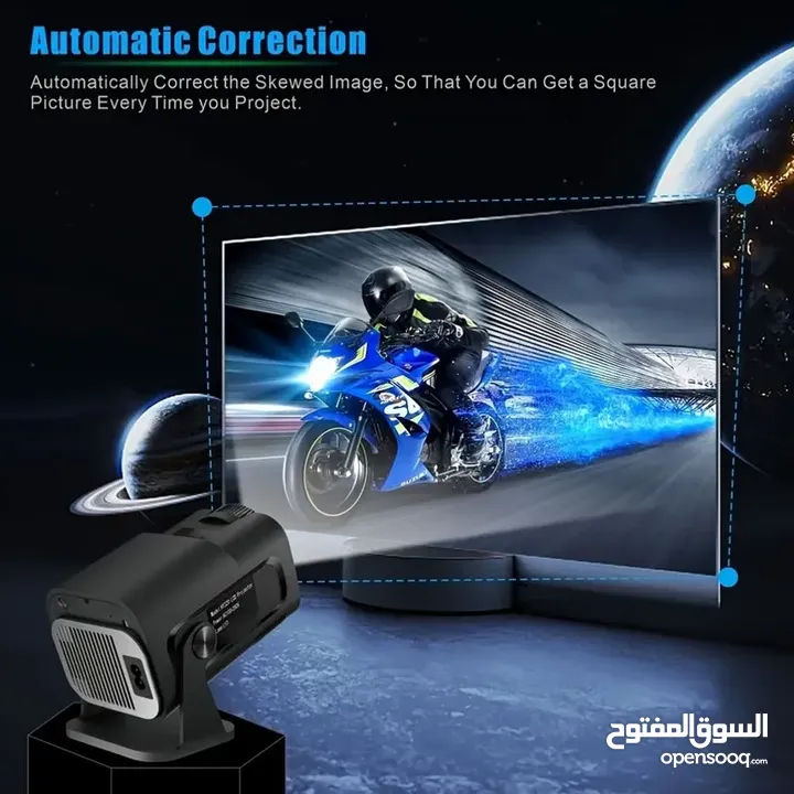 بروجكتر سينمائي منزلي وايرلس صغير وخفيف لمشاهدة الأفلام-Wireless HY320 Projector
