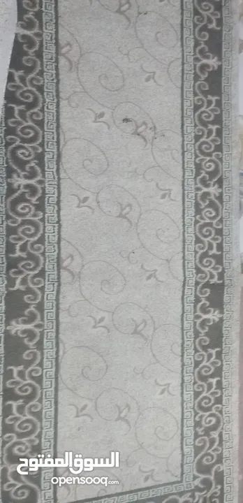سجادة ممر لون اخضر ..