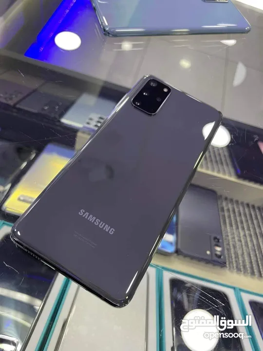 مستعمل على الفحص Samsung S20 plas رام اساسي 12جيجا 128 أغراضة الأصلية متوفر توصيل