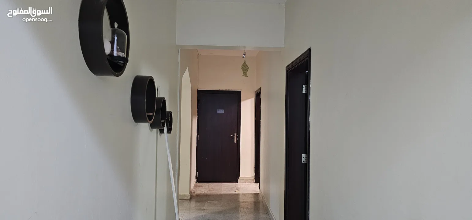 شقة كبيرة دور الارضي كامل للايجار العامرات البجرية +big flat full ground floor for rent