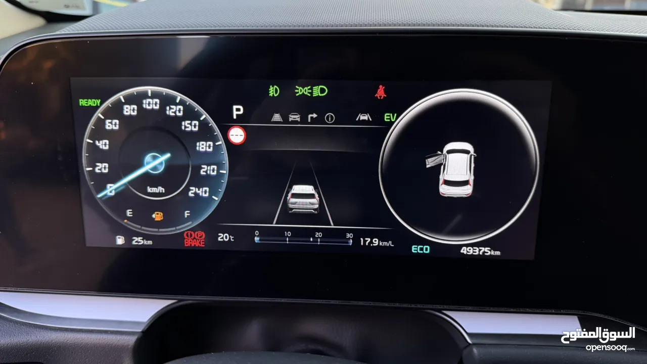 كيا نيرو ترخيص 2023 محرك 1600 هايبرد جير أوتوماتيك 141 حصان