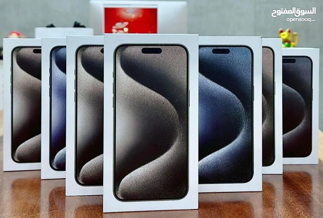 ايفون 15 برو ماكس 256 جيجا جديد كفالة الشرق الاوسط جميع الالوان // iPhone 15 Pro MaX