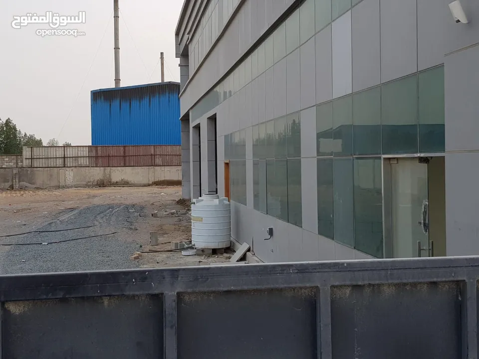 industrial land two storey building in sajaa for rent from the owner مطلوب ارض منحه للبيع كذالك