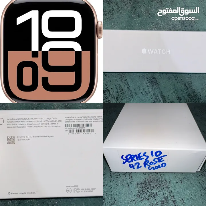 Apple Watch series 10 GPS rose gold  ابل واتش