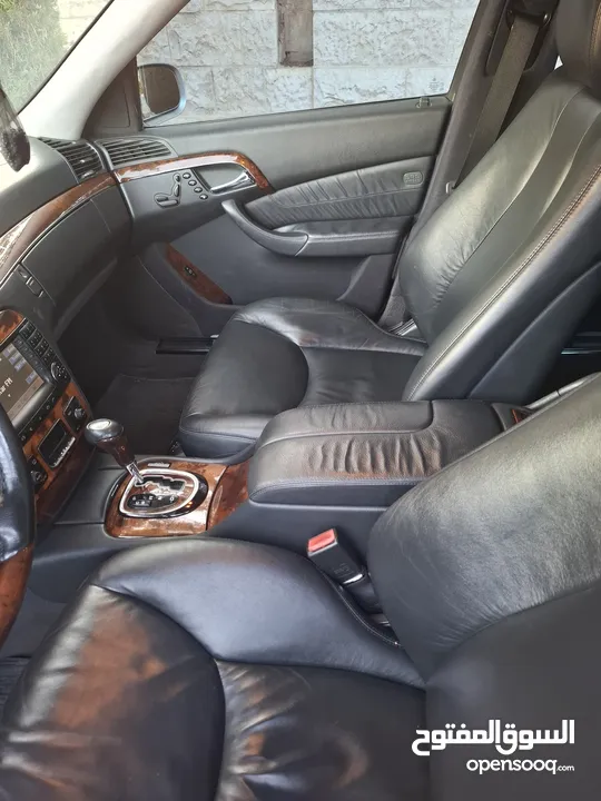 غواصه لارج موديل 2005 S500 بحاله الوكاله ترخيص قليل و مواصفات كامله فحص كامل