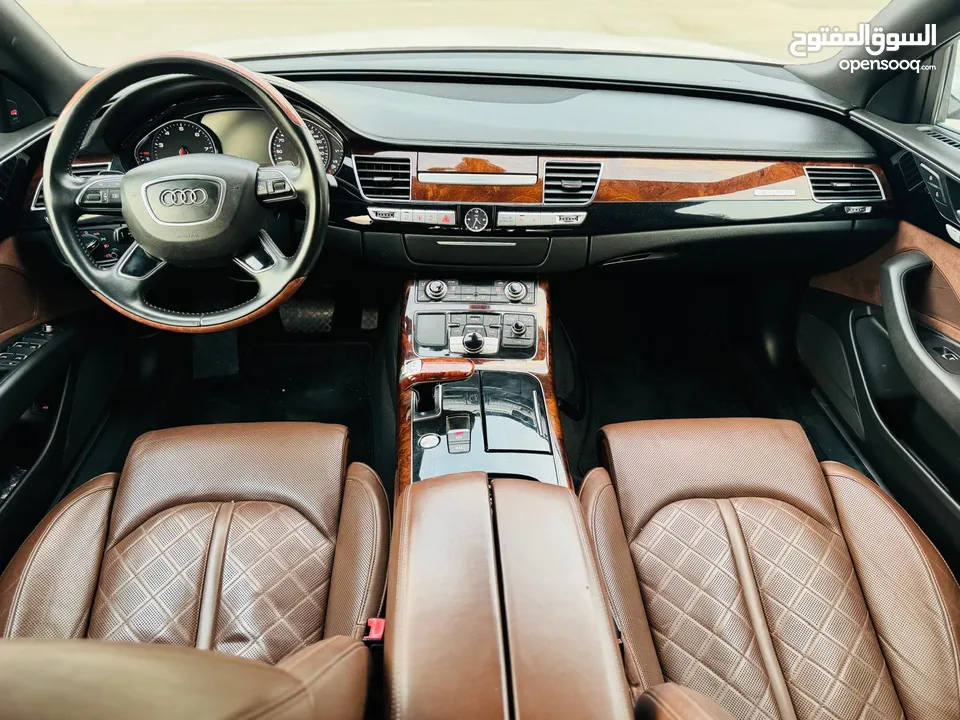 Audi A8L 2014 Full Option 50TFSI Quattro Sale or Exchange also Panorama Roof