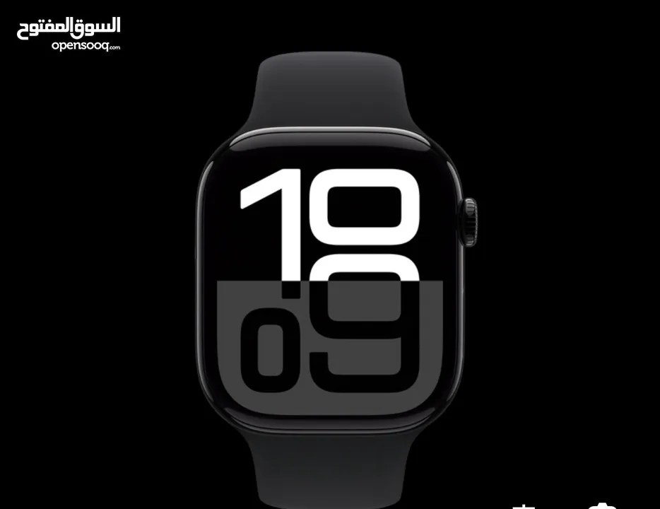 مطلوب apple watch s 10 لون اسود