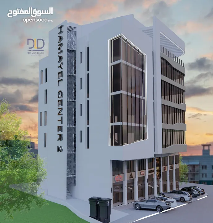 مساحات للايجار\ عمارة حمايل سنتر 2