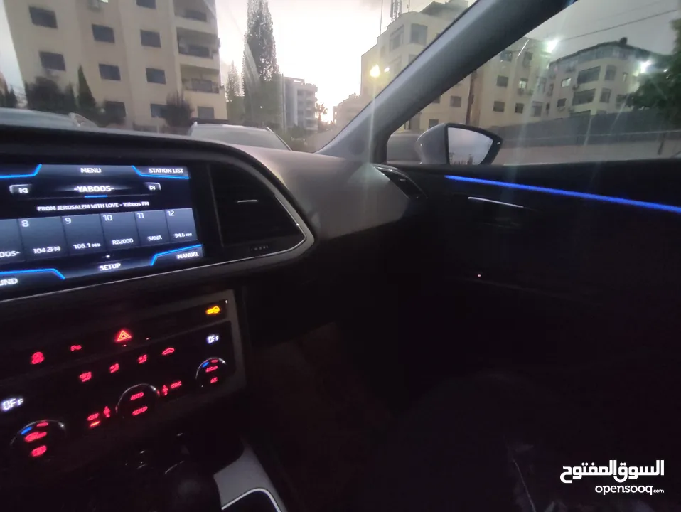 سيات ليون اكسلينس محرك1500تربو بنزين اتوماتيك 150حصان عداد اصلي 75الف كم فقططط