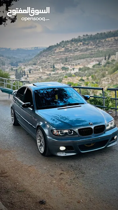 BMW 325i اصل M 6 سلندر اصل 2500Cc 220 حصان فحص نخب نخب عداد قليل