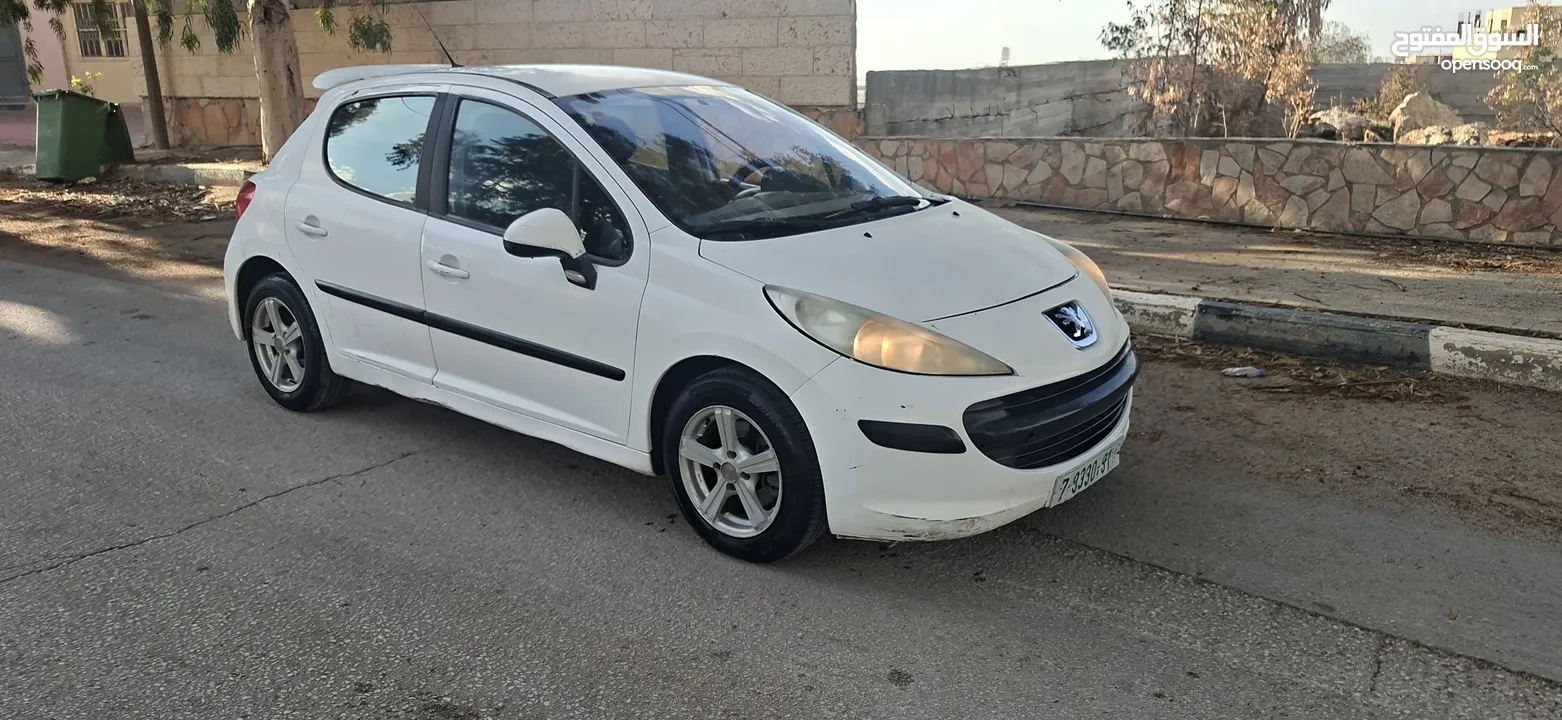 بيجو 207 مش 206موديل 2008-اتومتيك -ماتور 1600اصل برايفت فحص الف وسعر محرقة كاش نظيفة من الاخر