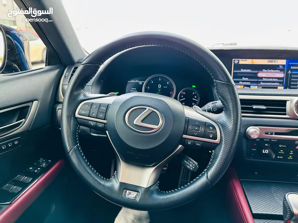 AED 1,900 PM LEXUS  GS-350  F-SPORT V6  3.5L  2017 GCC 0% DOWNPAYMENT