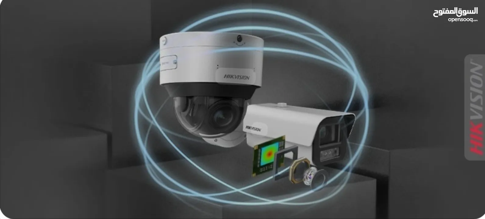 كاميرات 5 ميجا بكسل هايكفجن عدد8 شامل التركيب وكفالة الشركة الرسمية 5 MEGA HIKVISION