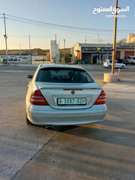 مارسيدس C230 موديل 2007 كرتونة