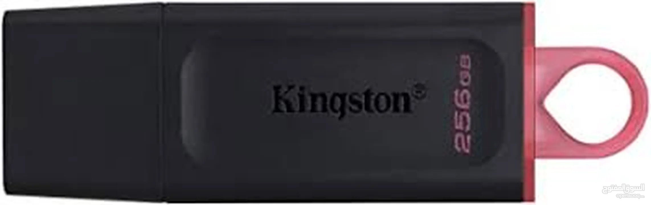 Kingston Data Traveler 256GB USB 3.2 Flash Drive فلاشه يو اس بي من كنجستون بحجم 256 جيجا 