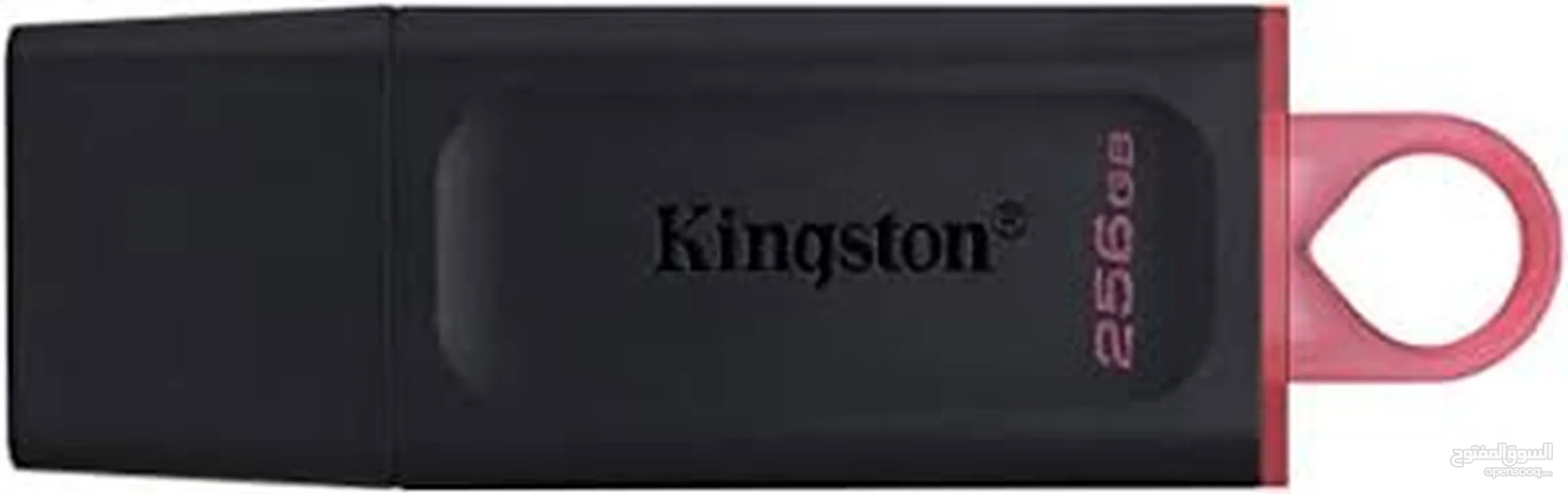 Kingston Data Traveler 256GB USB 3.2 Flash Drive فلاشه يو اس بي من كنجستون بحجم 256 جيجا