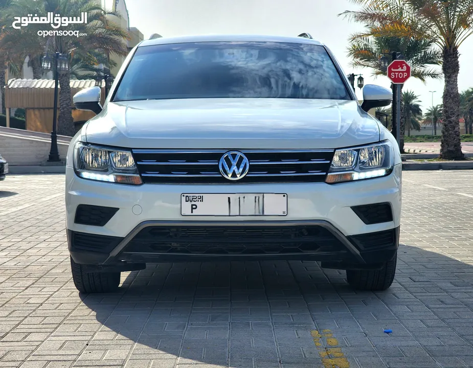 2018 Volkswagen Tiguan / 4 Cylinder / 7 Seats / Gcc Specs / 75,000 km driven.