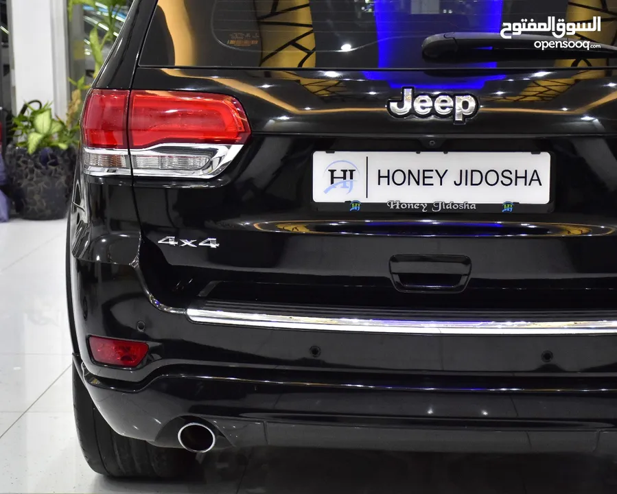 Jeep Grand Cherokee Overland 4x4 ( 2018 Model ) in Black Color GCC Specs