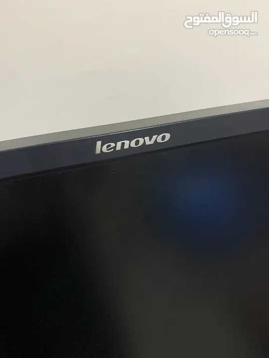 شاشة كمبيوتر مونيتور 19 انش  lenovo monitor 19 inch