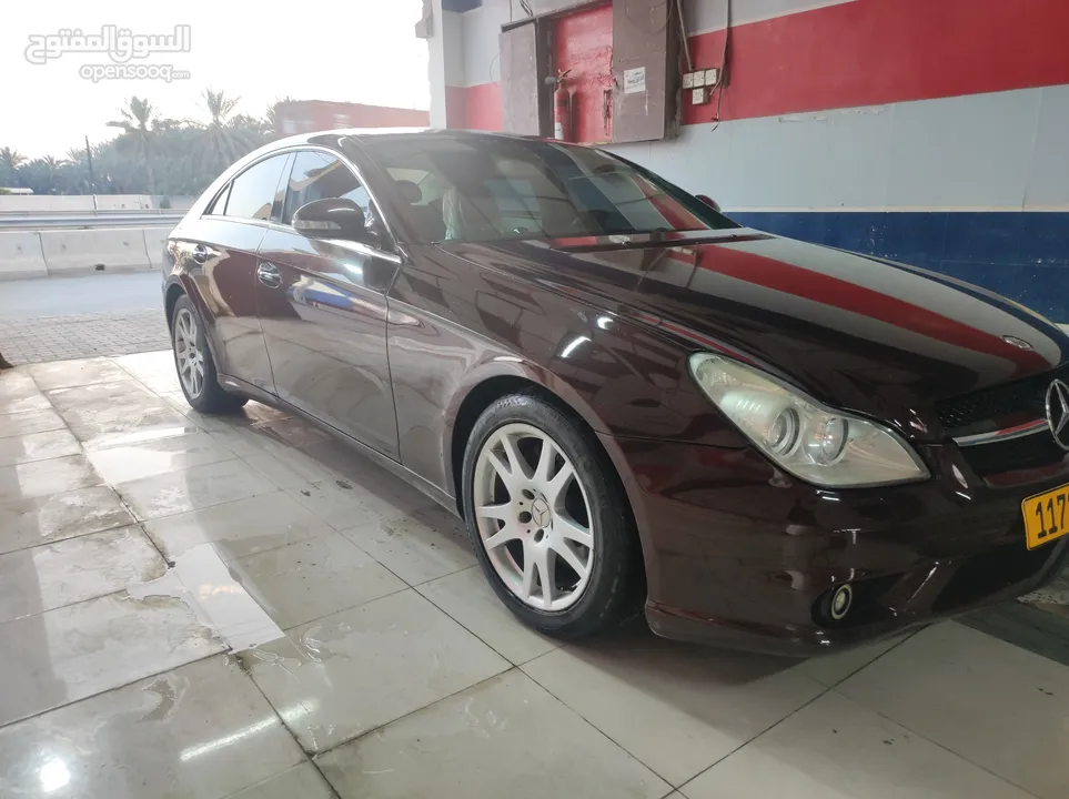 مرسيدس cls 350 موديل 2007 بحاله جيده