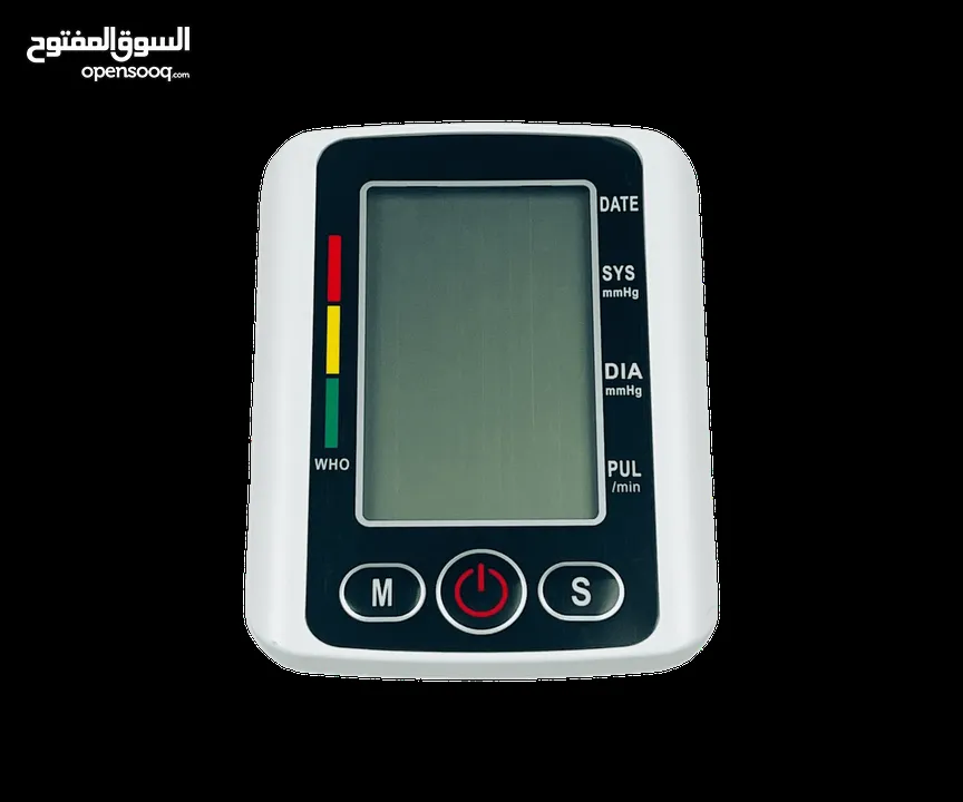 #### **جهاز قياس ضغط الدم الناطق بالعربي**  #### **الاستخدامات:**  #### يقيس ضغط الدم عن طريق الذراع