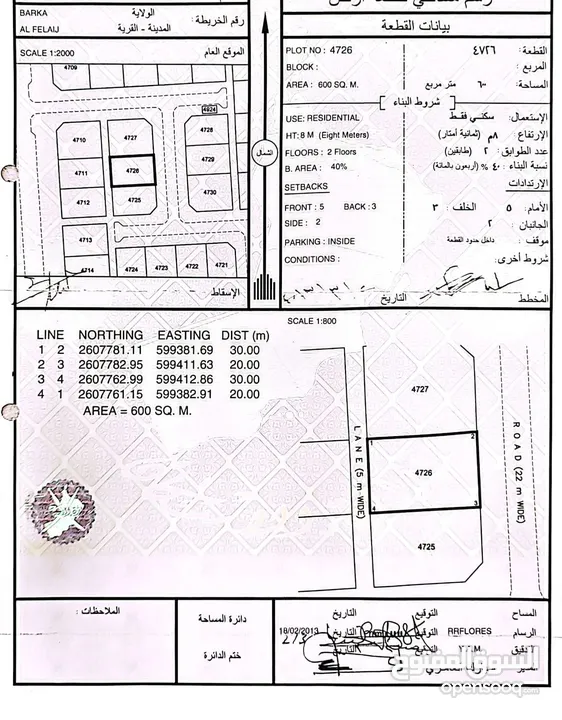 الوجهة الاستثمارية فليج المعمورة - بركاء (انا المالك و الملك لله)