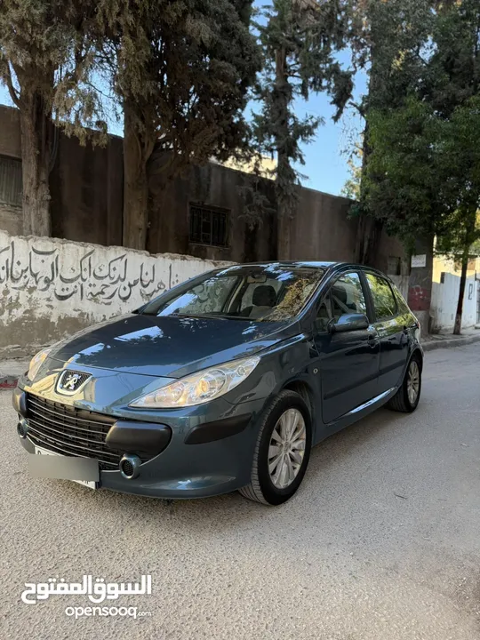 بيجو 307 موديل 2006 اصل برايفت فحص نظيف نفض كامل جديد السيارة موجوده في قلقيلية المدينة