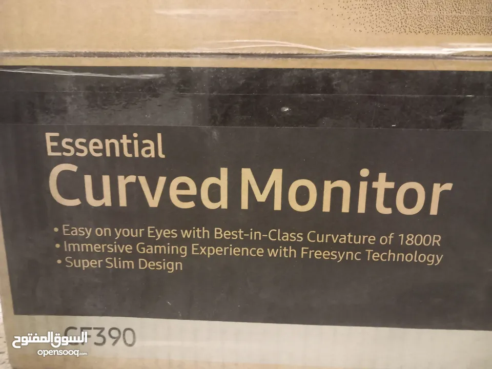 شاشة كمبيوتر 27  essential curved monitor