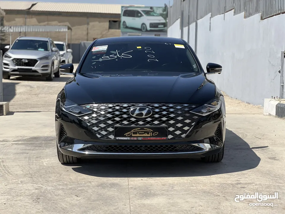 HYNDAI AZERA HYBRID 2020 فل عدا البانوراما