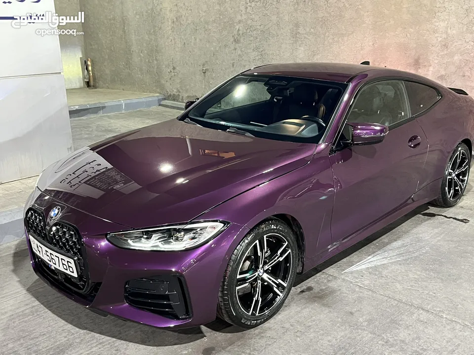 Bmw G22 4 series Coupe 2022  kit M interior/exterior Low Mileage 11000km  وارد.               اوروبي