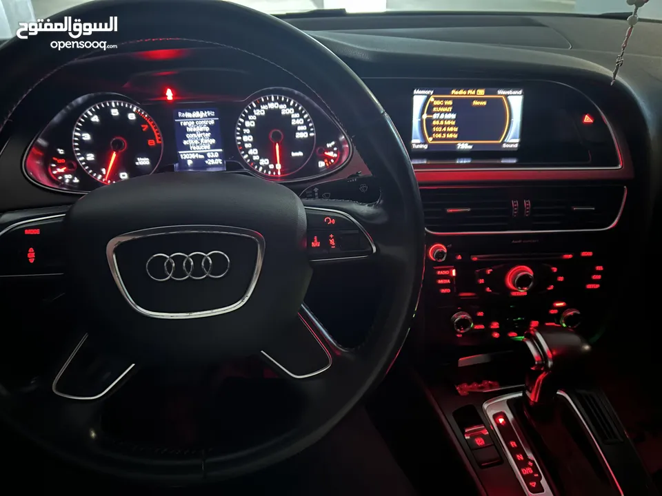 Audi 2014 ,Silver colour in good condition