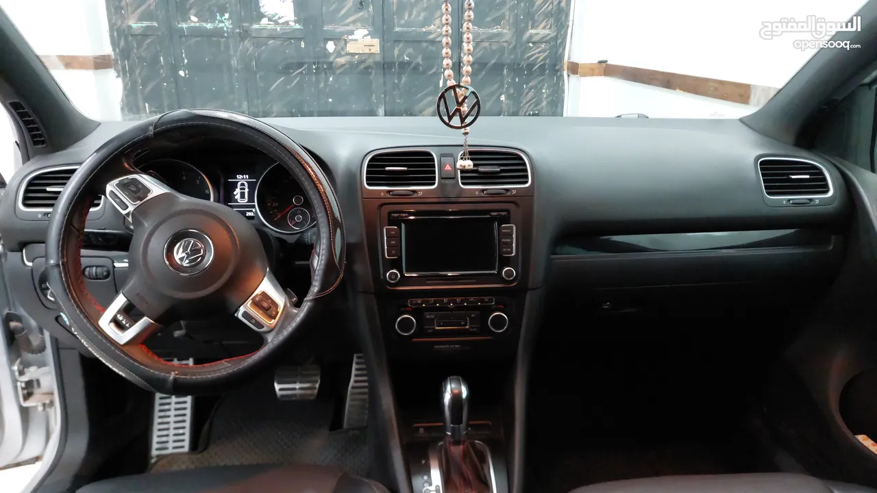 Golf GTI 2012 للبيع ماشية 20 ألف كيلو 2000 cc بوية شركة بحالة الوكالة ايد 0