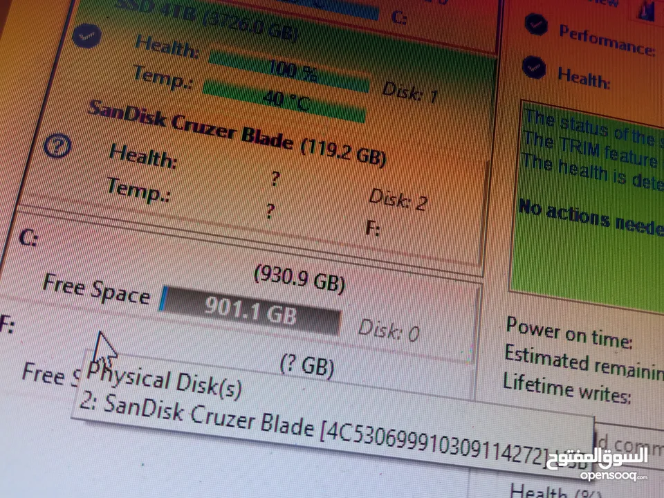 هاردات ssdوm.2 حجم ضخم وهلثي 100 4tbو2tb