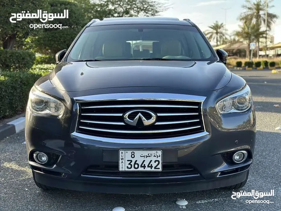 انفينيتي QX60 موديل 2014 عداد 95 الف بحالة ممتازة