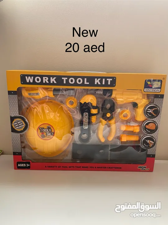 New and used toys