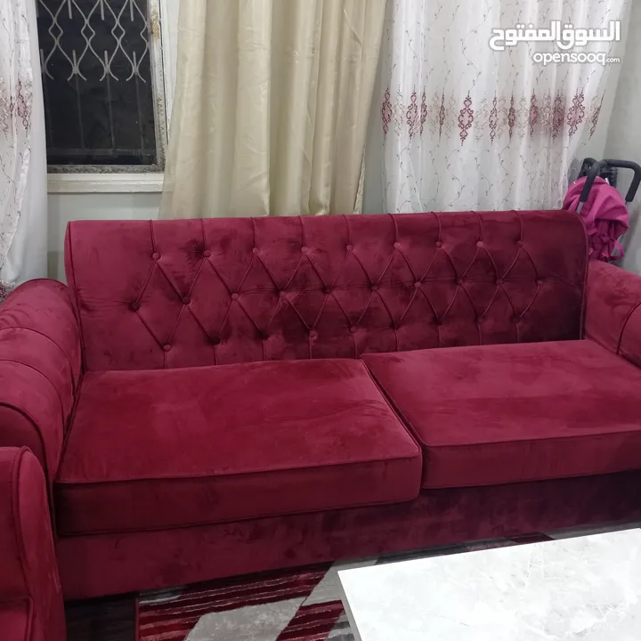 طقم كنب غير مستعمل نهائيا