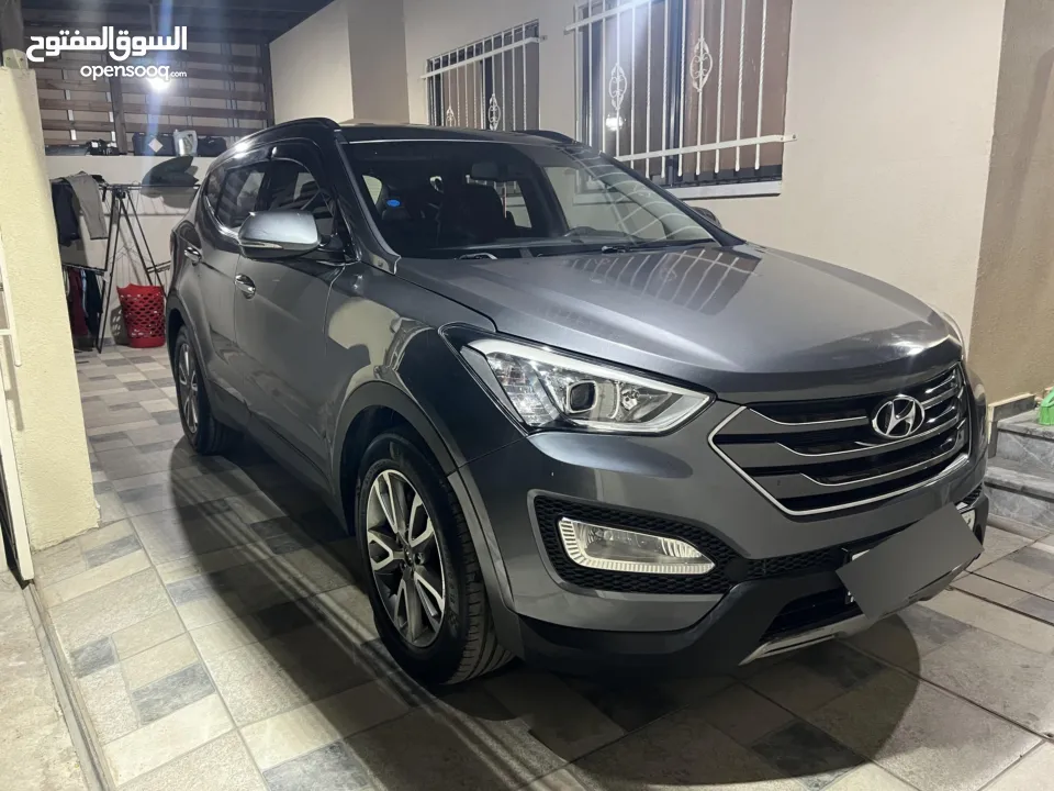 هونداي سنتافيه 2015 مطور 2000 ديزل اتوماتيك فل الفل بدون فتحه بسعررررر 66000 الف بسعرررر حرررق