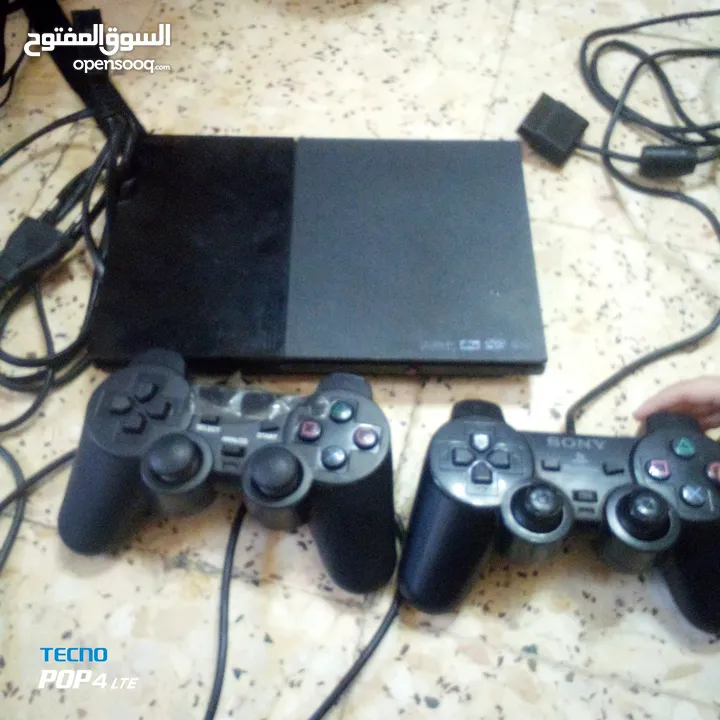 بلايستيشن 2 بحاله جيده للبيع بسعر مغري