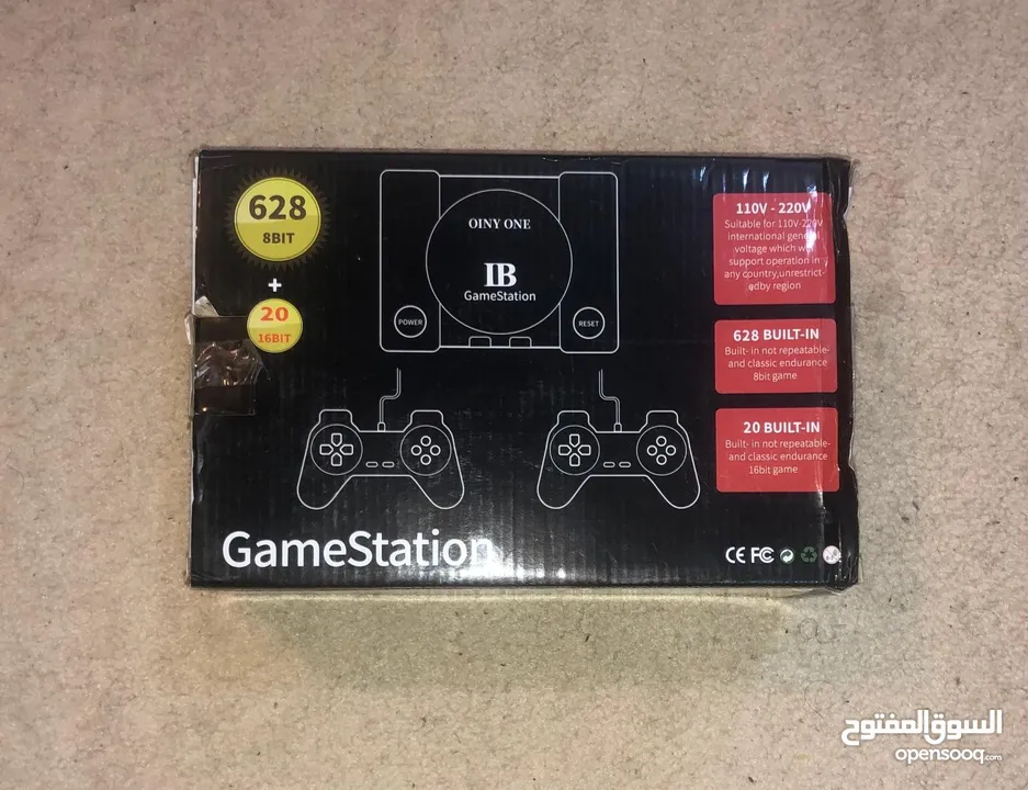 لعبة GAME BOX POWER M3 / جهاز كلاسيك جيم ستيشن دخله 650