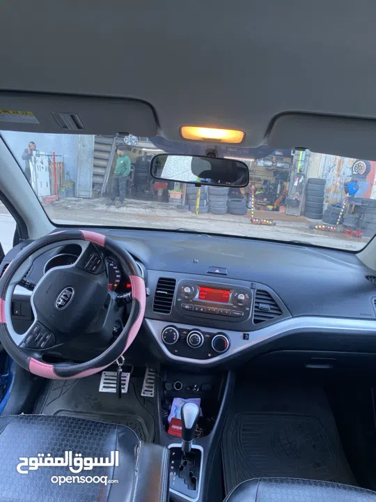 كيا مورنينج ترخيص 2015 باللون المميز عداد قليل فحص نخب اول ولا ضربة ولا حتى بلاطة فل بدون فتحة