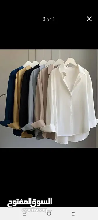 قمصان زارا مقاسات من 38لا 44