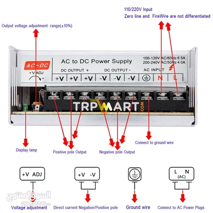 محولات ادابتر  POWER SUPPLY Adapter