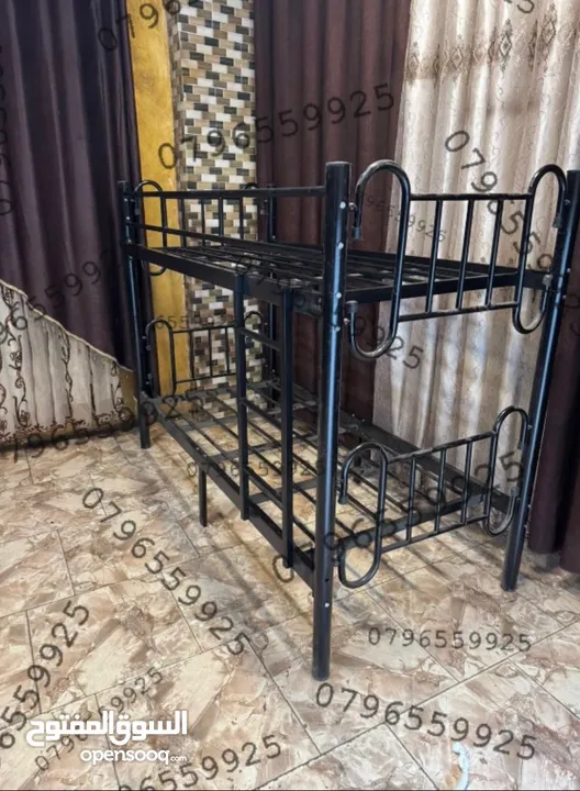 عروض على جميع أنواع الاسرة الحديد